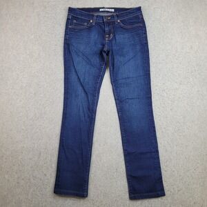 J Brand Jeans Womens 27 912 DKV Blue Dark‎ Wash 29x28 Stretch Denim